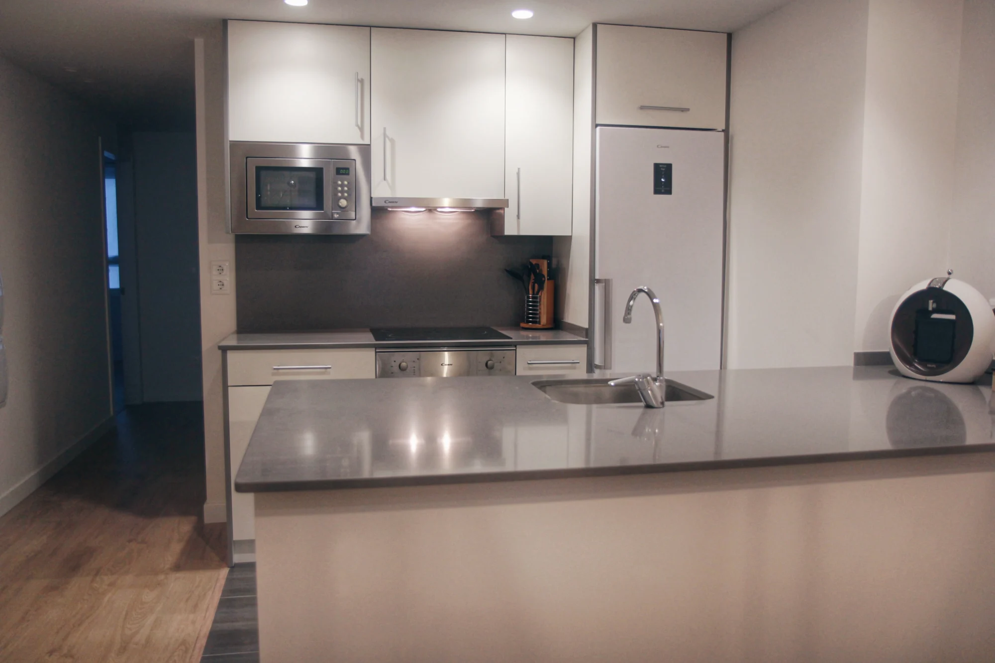 Cocina del apartamento en Azpeitia